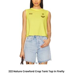 Spiritual Gangster Firefly Crop Tank Top